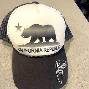 NWOT California Republic Premium Trucker Hat